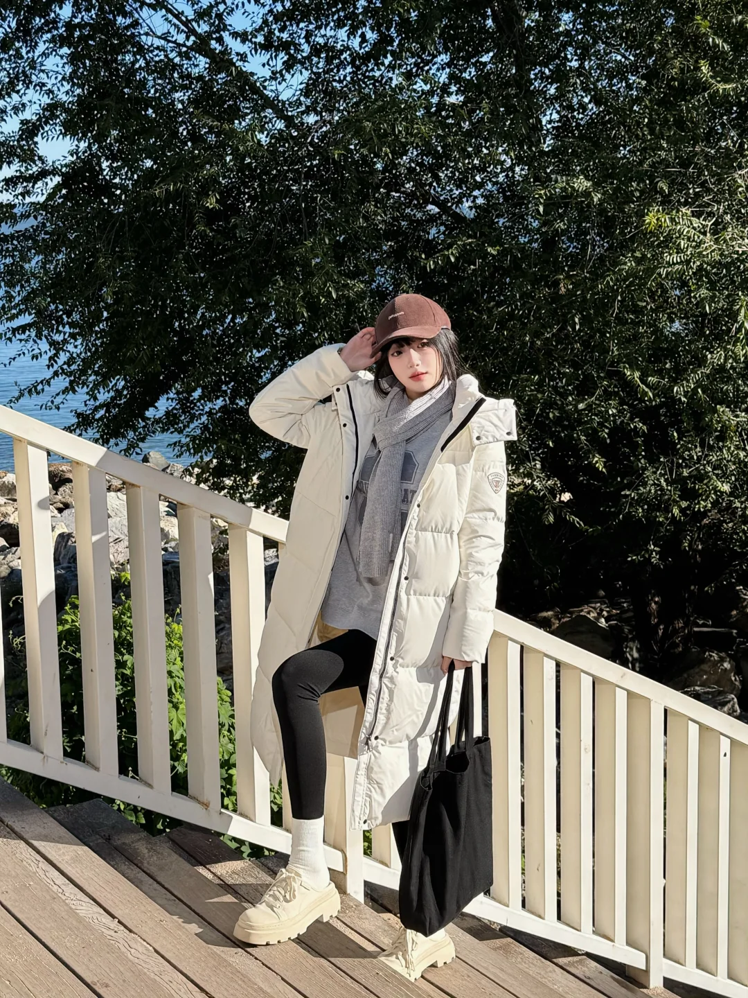 烟台渔人码头⛵️ 🧊在海边5G保命入冬💭