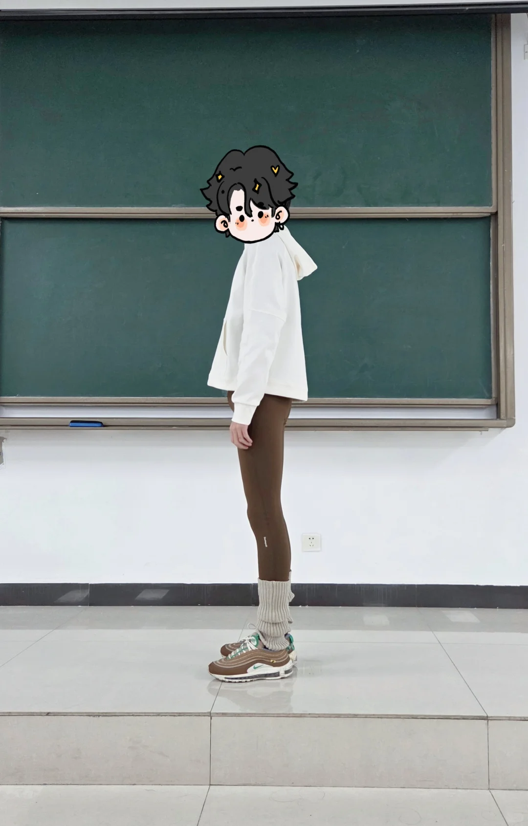 男生袜套秋冬穿搭