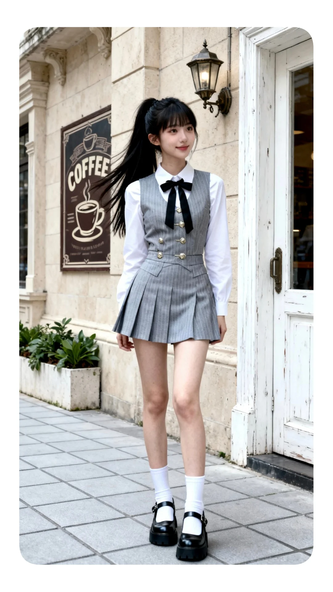 学院系JK写真｜乖乖女与软萌校系感一起拿捏