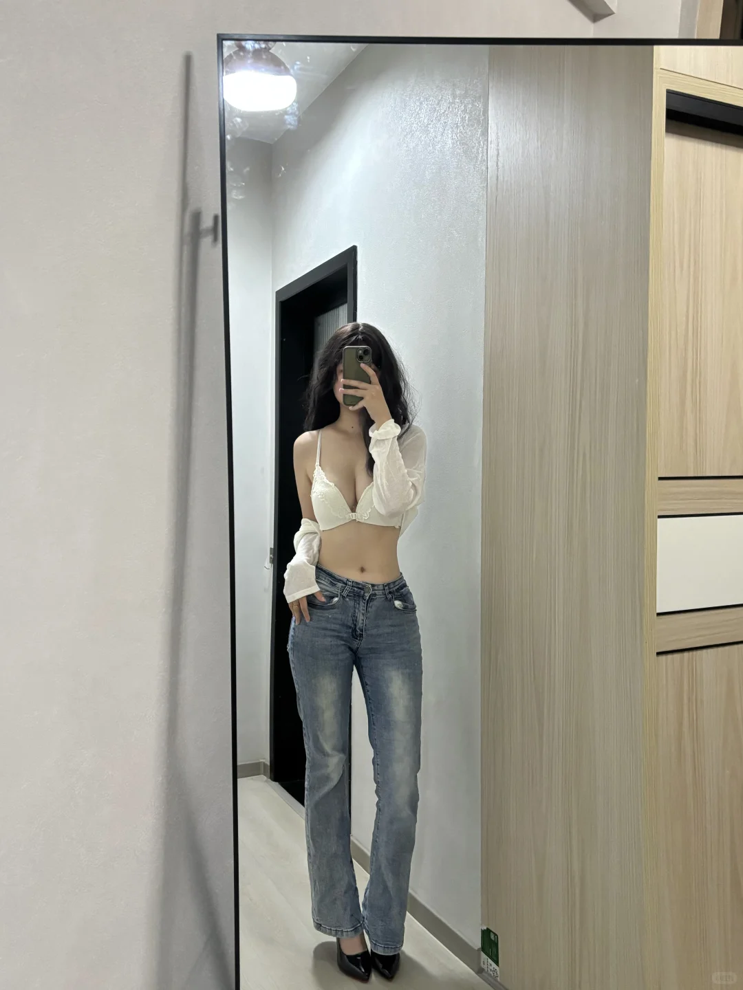 小胸本命内衣！前扣豹纹套装实测真香现场