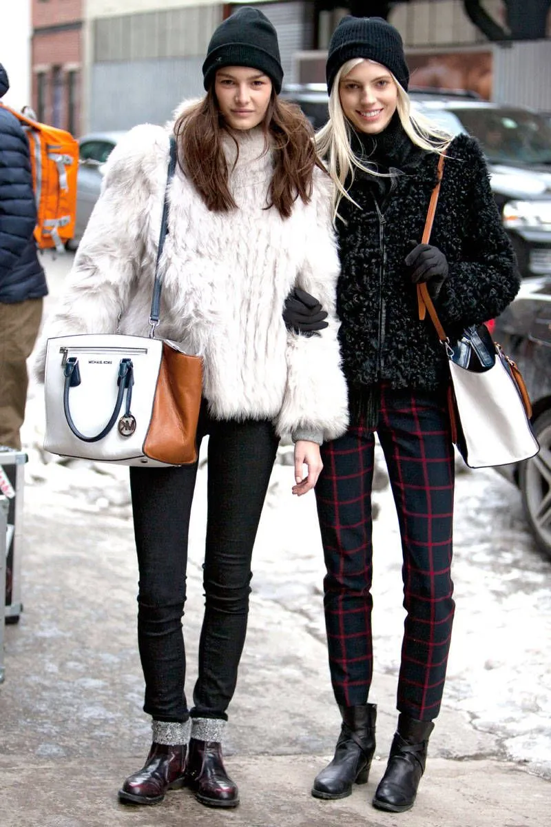 很怀念以前的时装周超模街拍