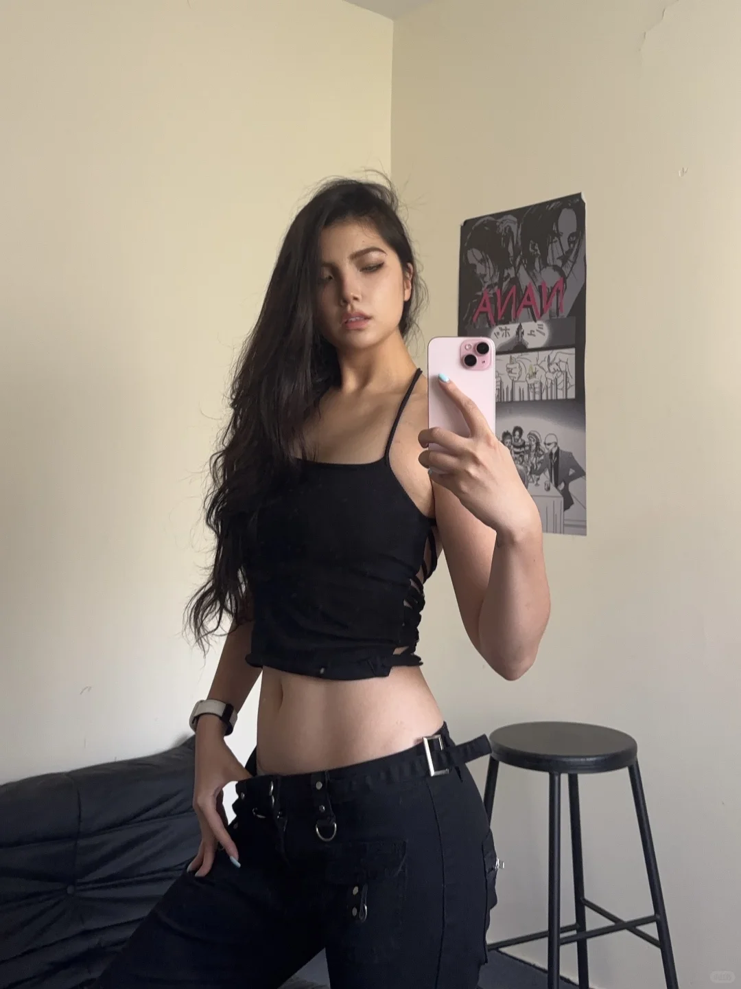 细狗第一次穿大露背