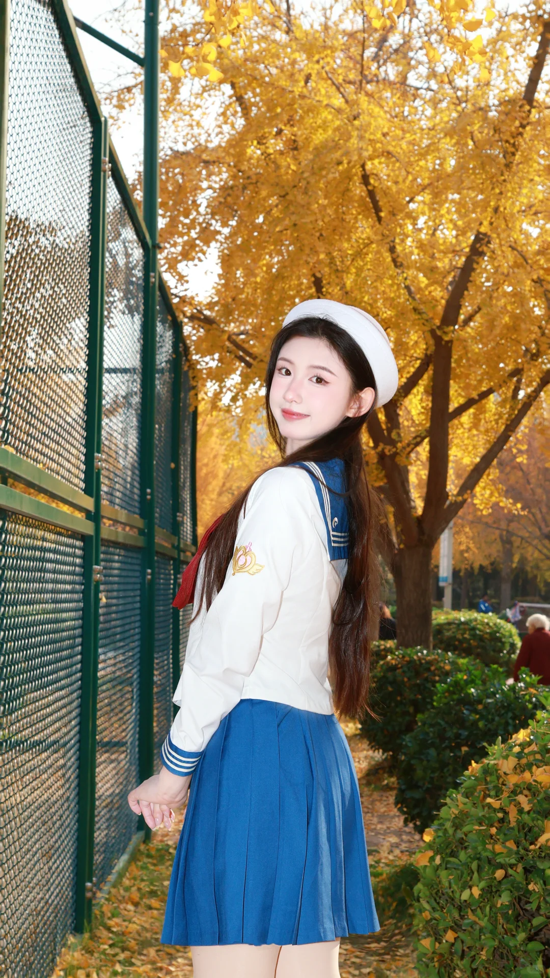 银杏跟jk更配哦~