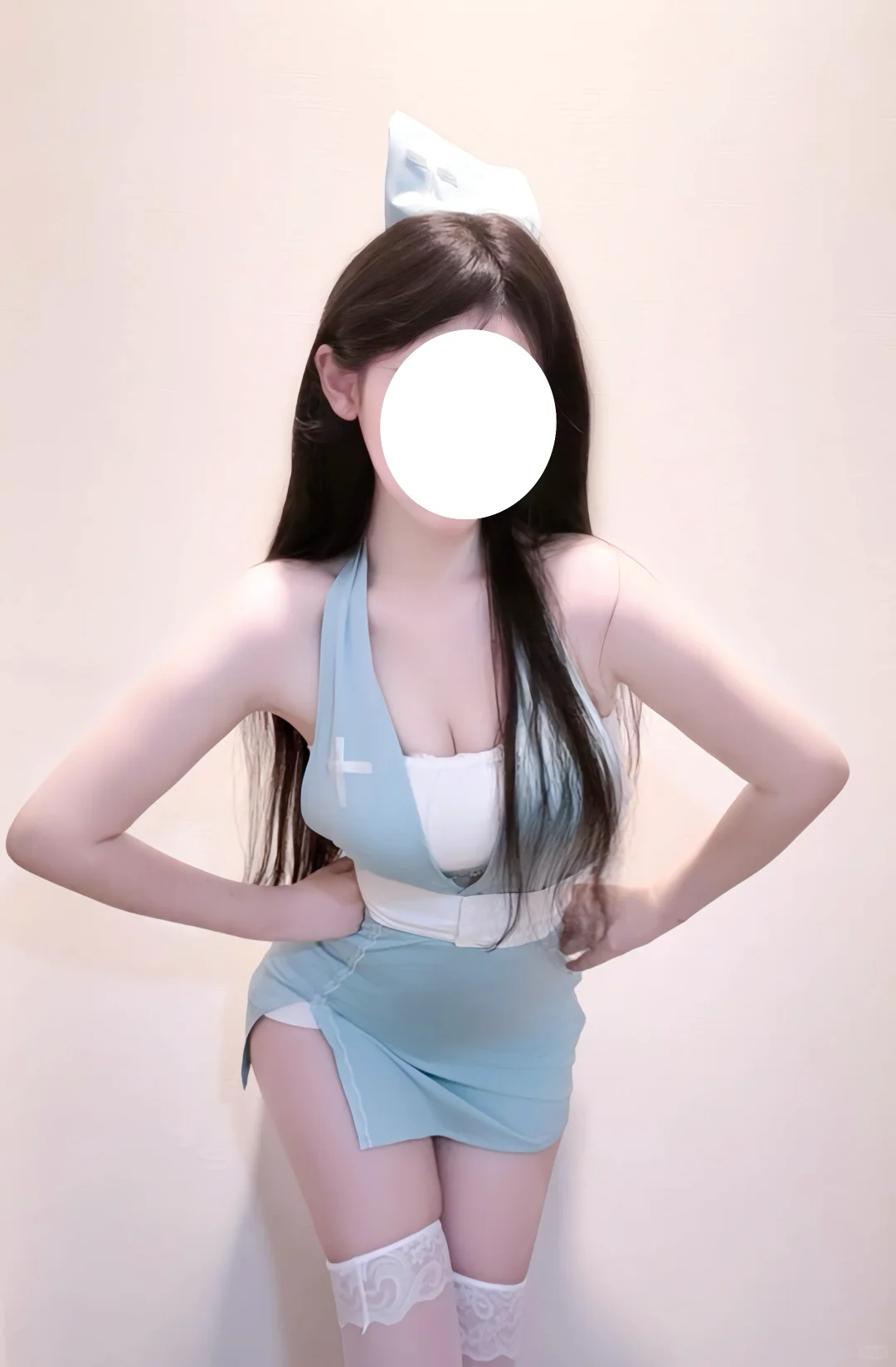 Cos 一下纯欲护士🧑‍⚕️ 咱的腰臀比绝绝子