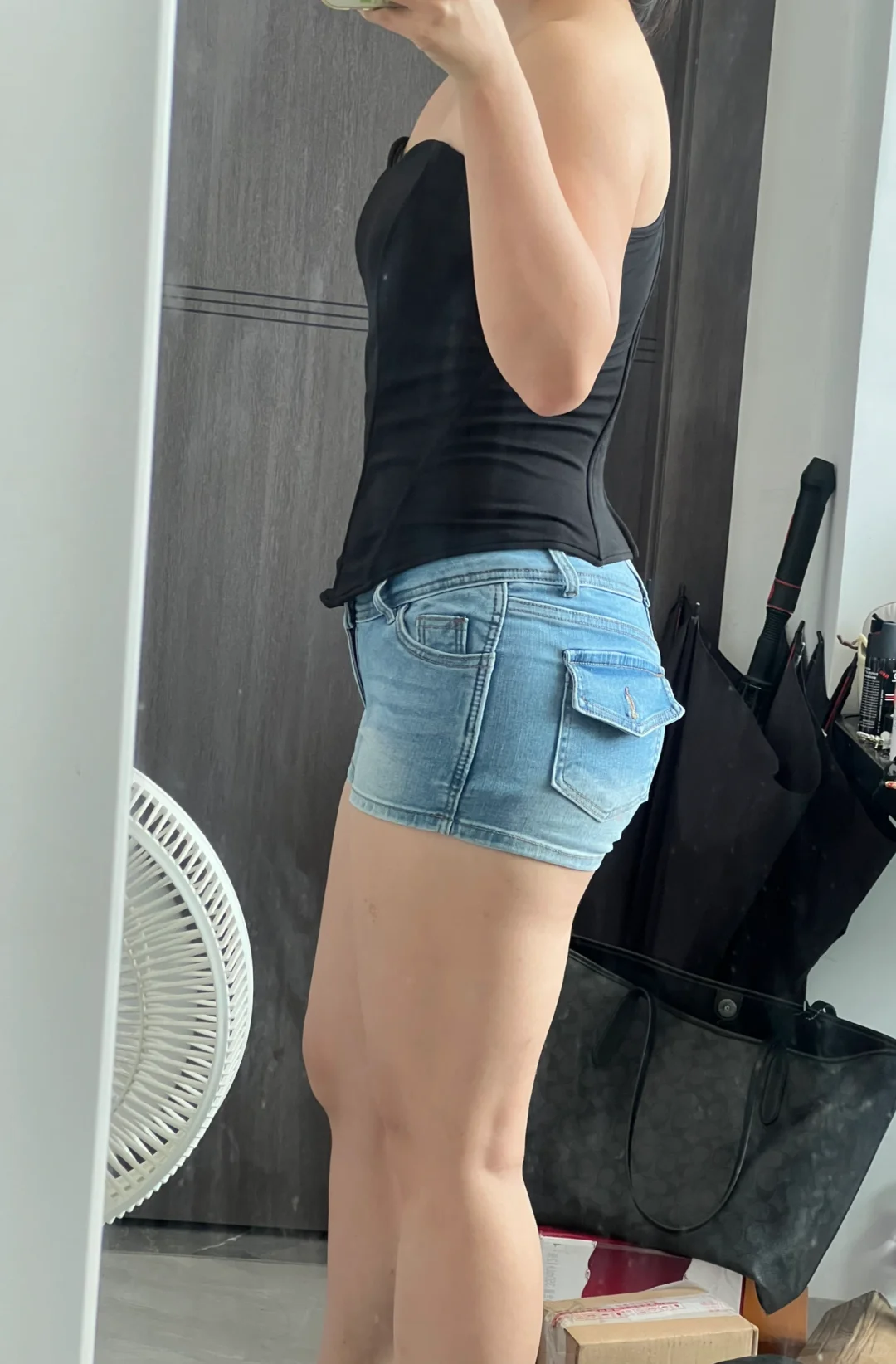 pxx鱼骨抹胸上身测评