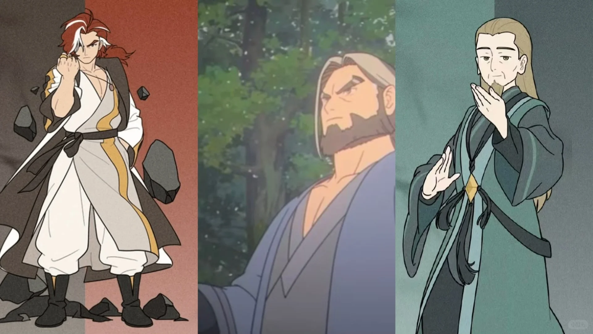 所以灵遥，大松，池年应该是好朋友吧