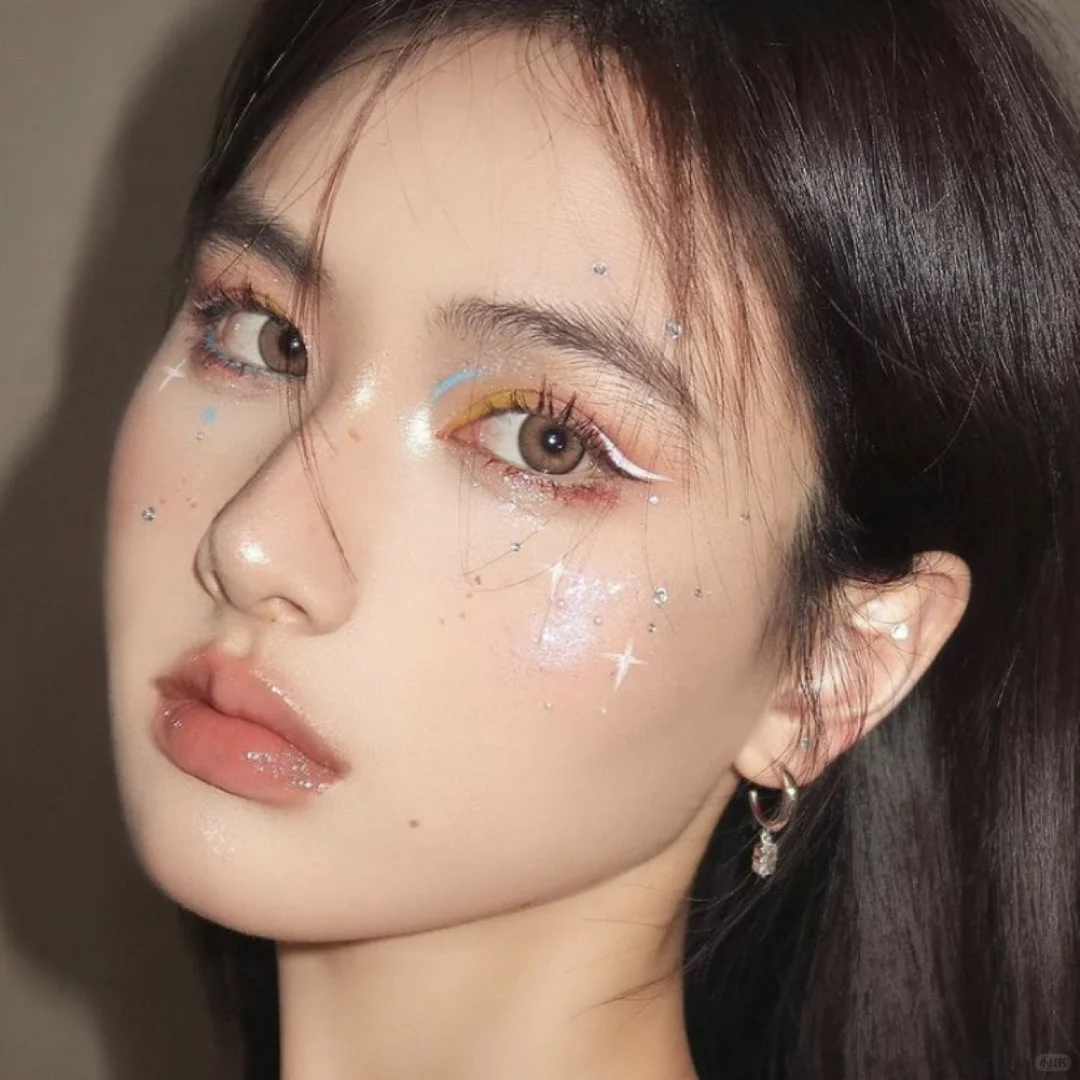 人间尤物🎞绘画素材‼️也可能是美妆素材吧😍