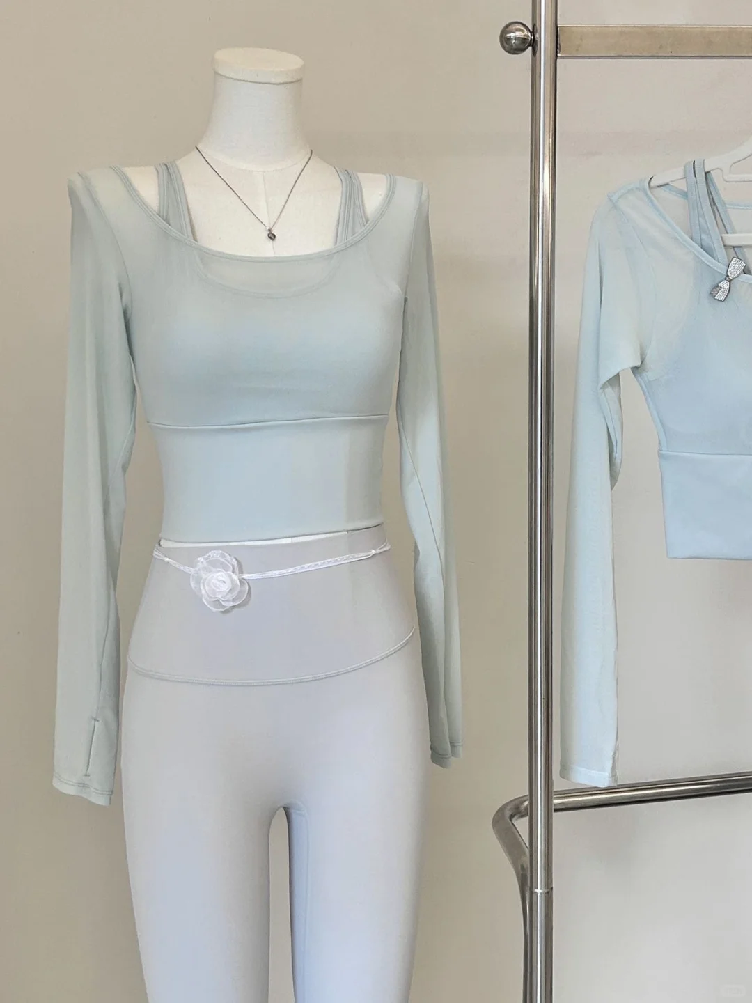 谁穿谁温柔的韩系白开水瑜伽服*⊹🎧𓂂𓏸˚