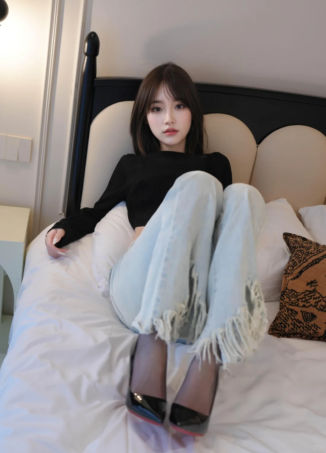 Zhi 汁的生活写真，裤里丝超级有魅力！