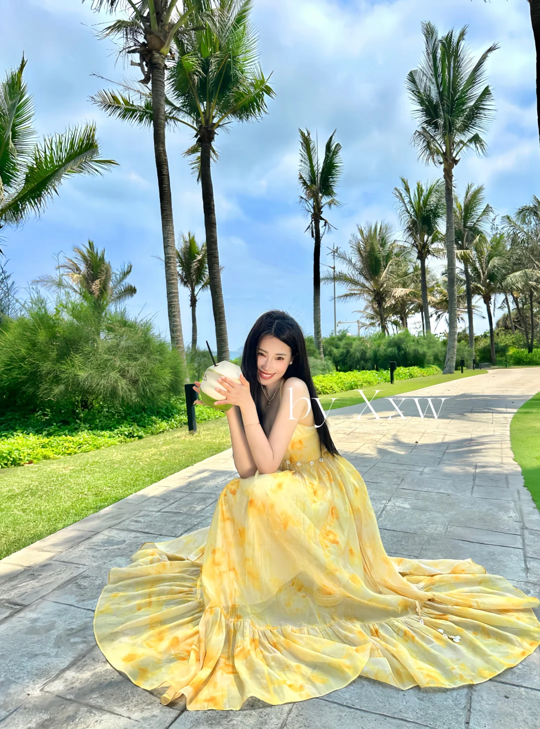 三亚拍照｜艾迪逊椰林拍照📷太有松弛感噜