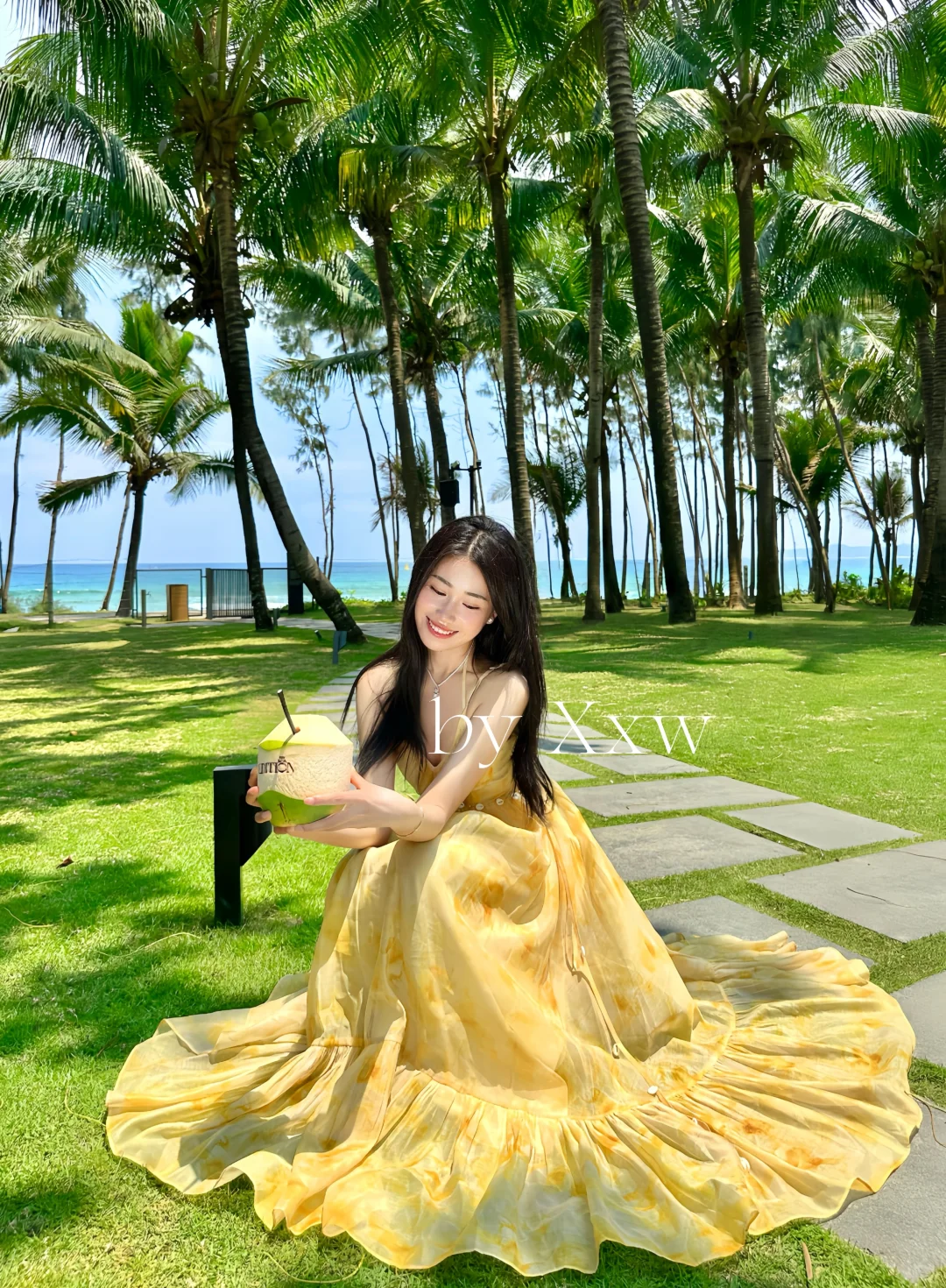 三亚拍照｜艾迪逊椰林拍照📷太有松弛感噜