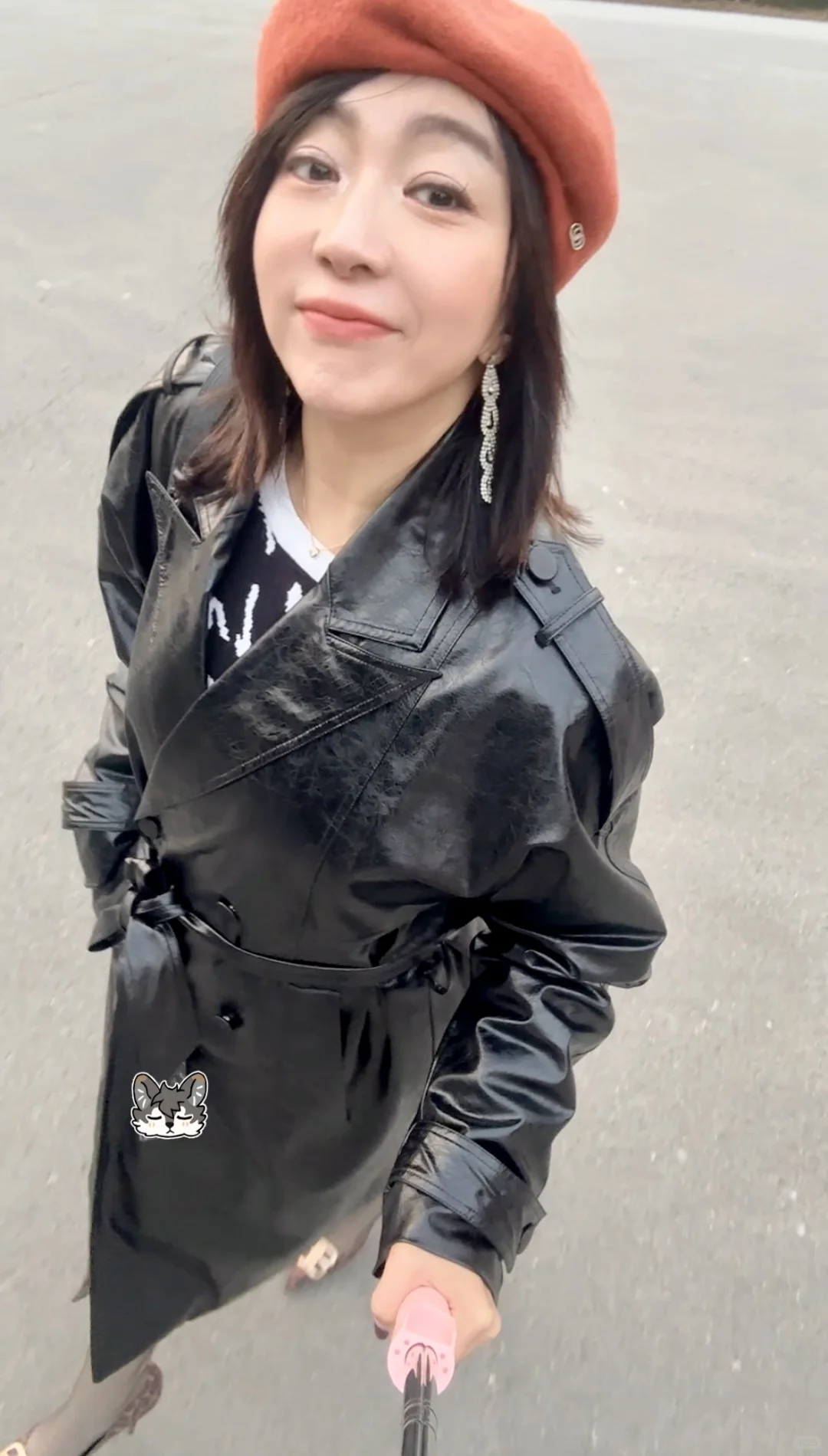 周末健身女生要放松反差一些