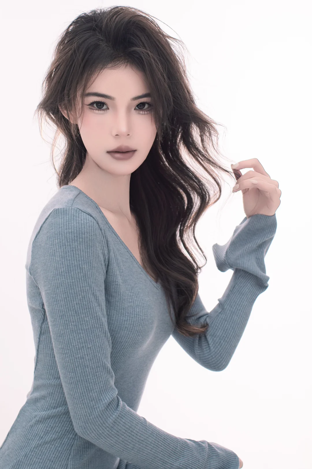 发丝会发光！韩杂封面级质感