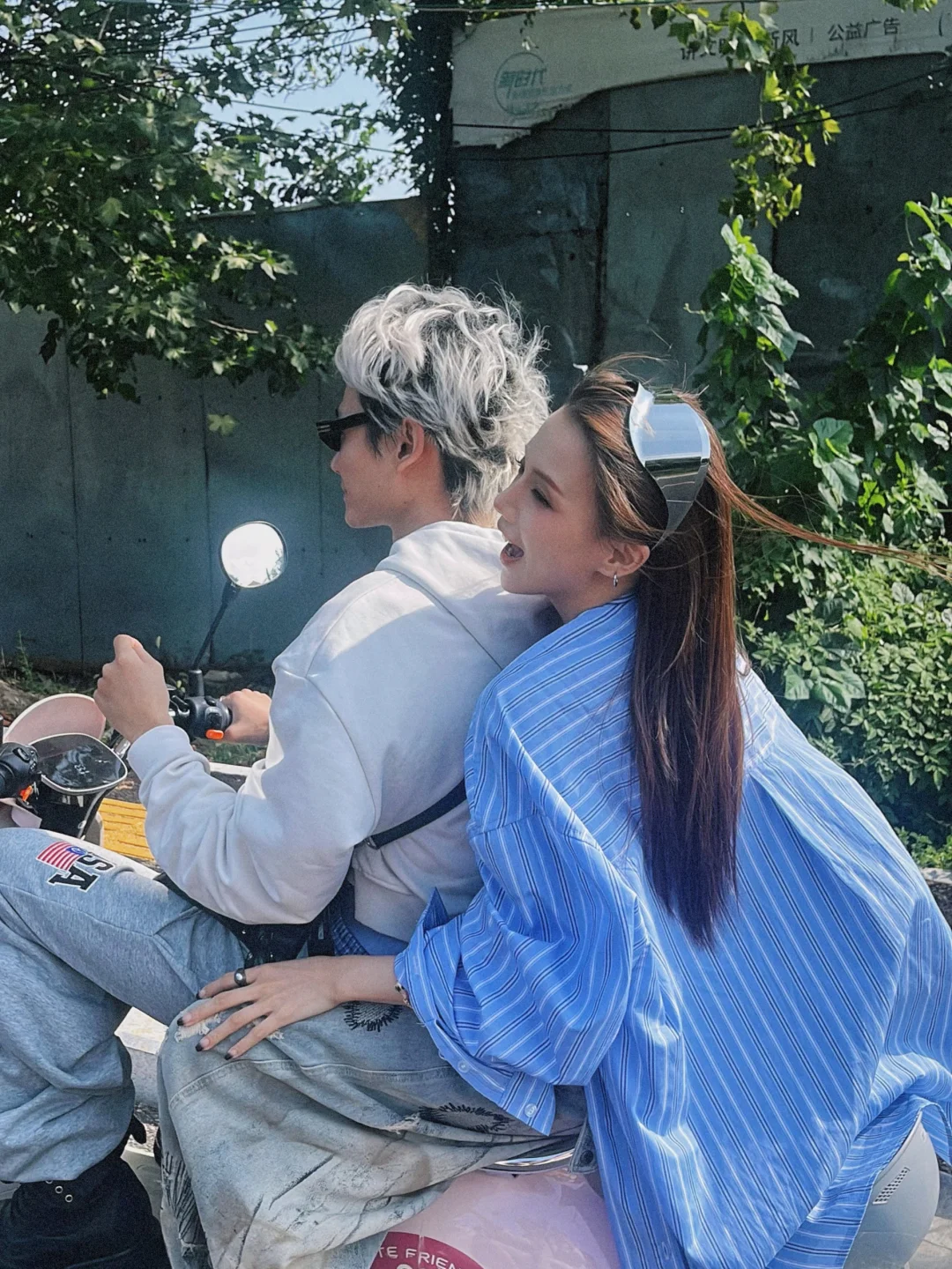 国庆情侣拍照🫧养马岛果冻海也太出片了吧