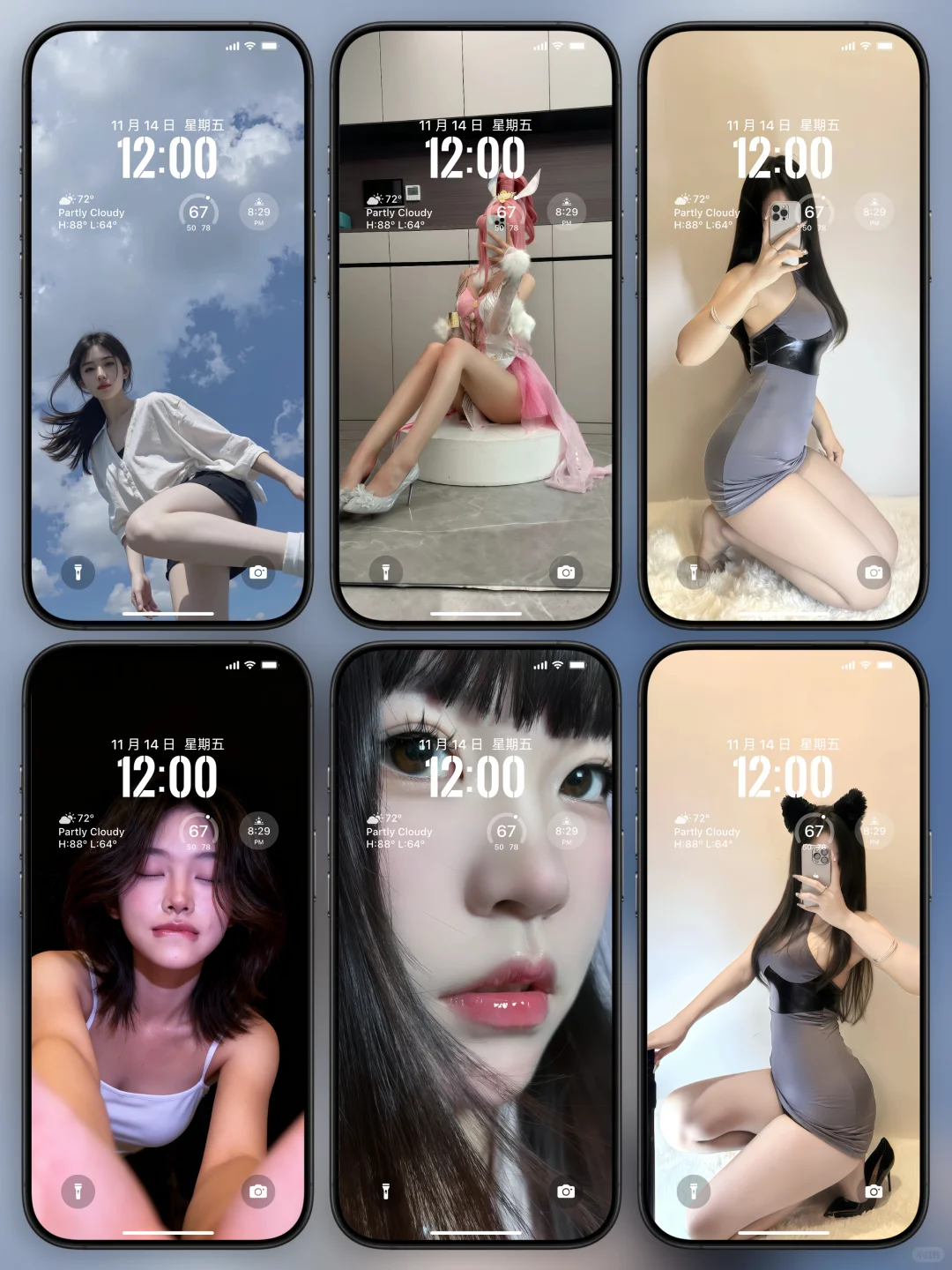 热门精选高清手机锁屏壁纸丨简介拿图