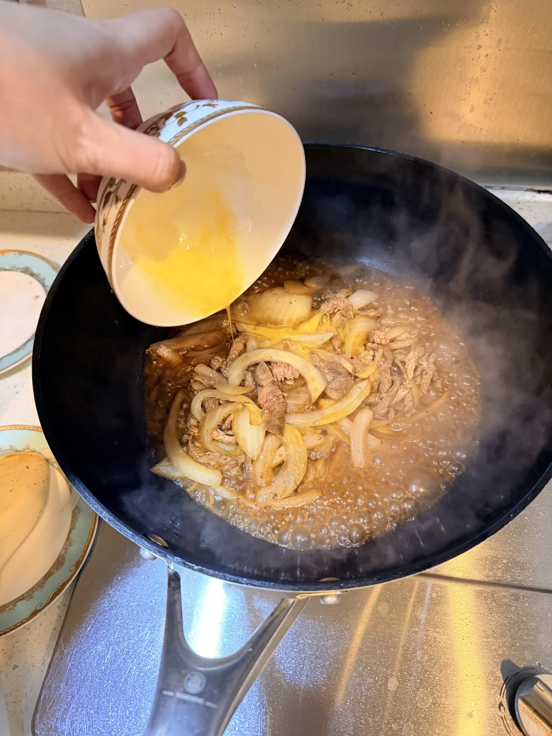一人食晚餐｜🧀芝士牛肉杂粮饭🍽️