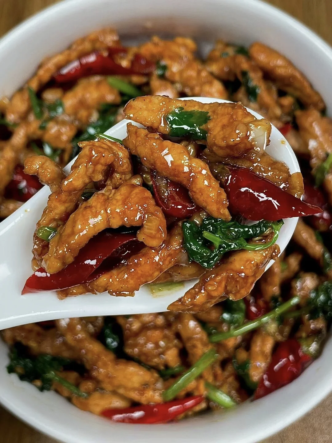 一人食-香辣肉丝