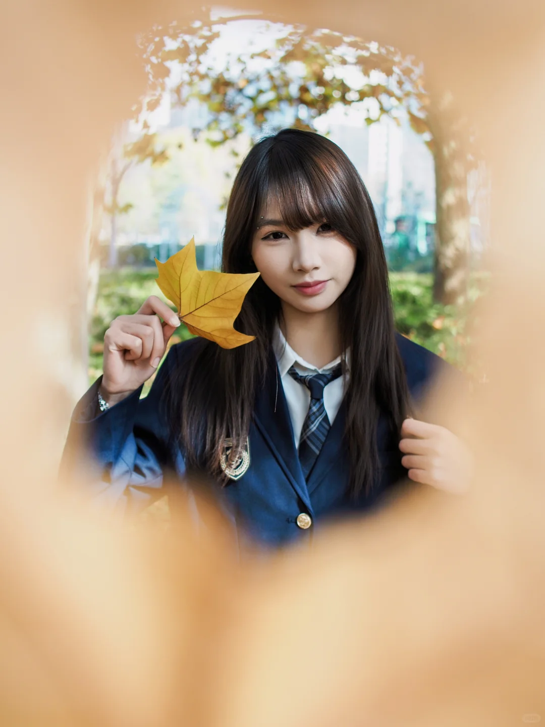 秋日JK｜把“校园女主”的松弛感焊在身上