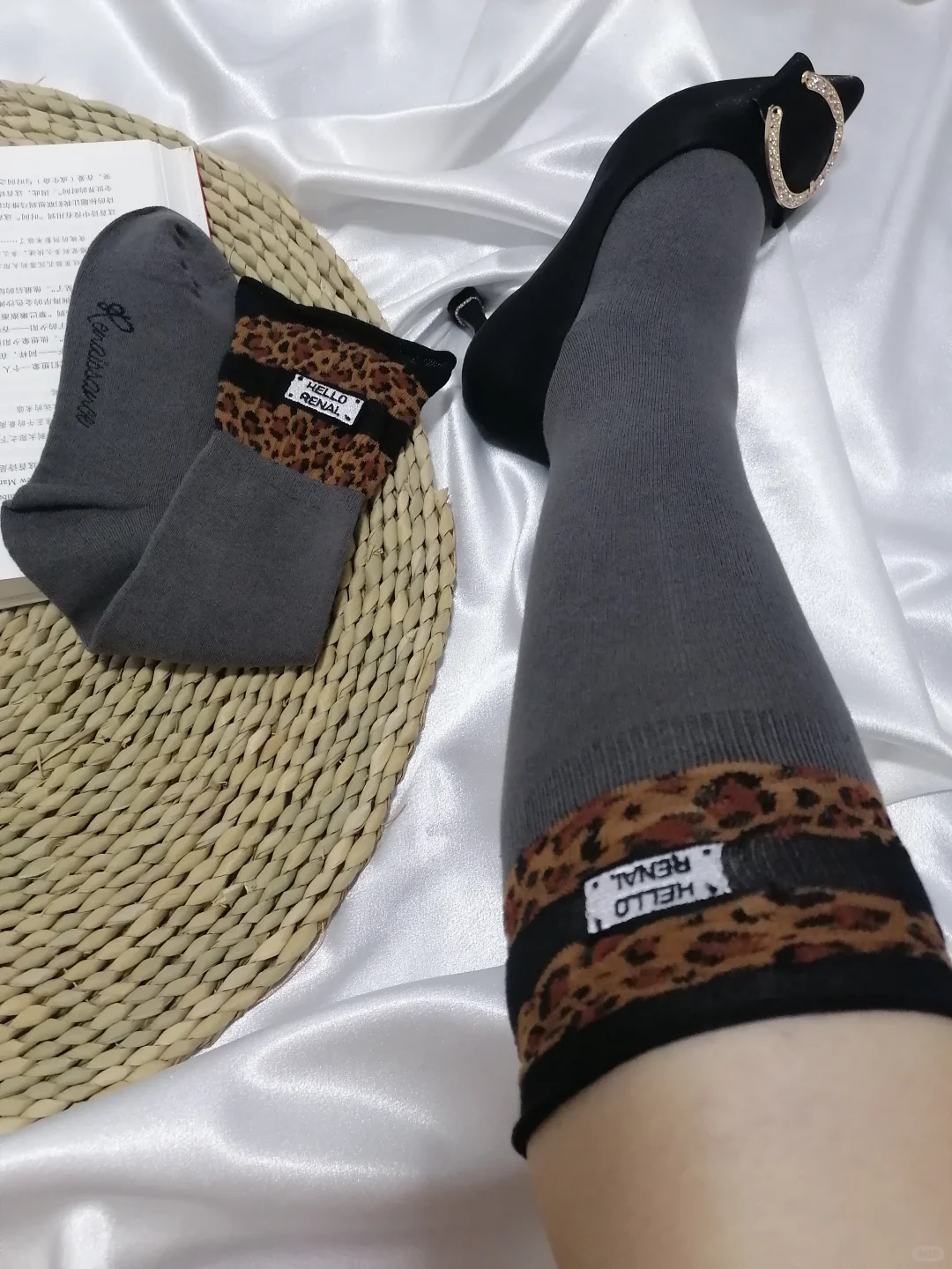 高级|灰|豹纹点缀性感魅力