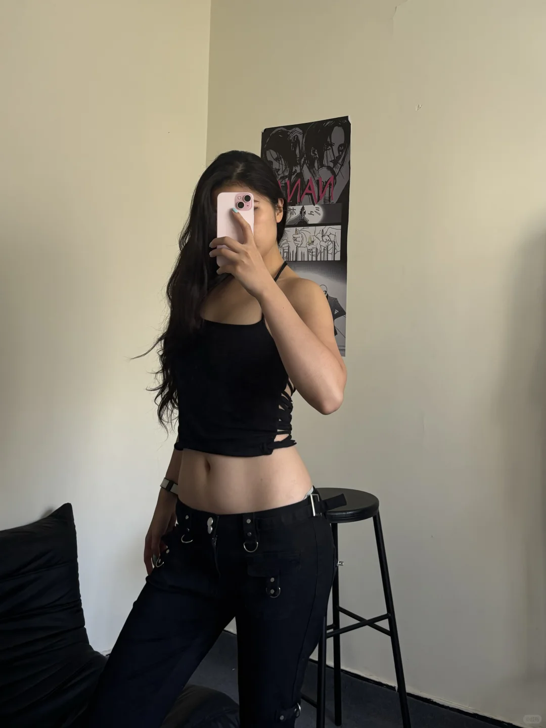 细狗第一次穿大露背