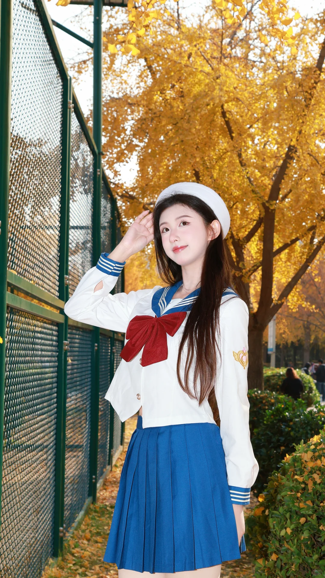 银杏跟jk更配哦~