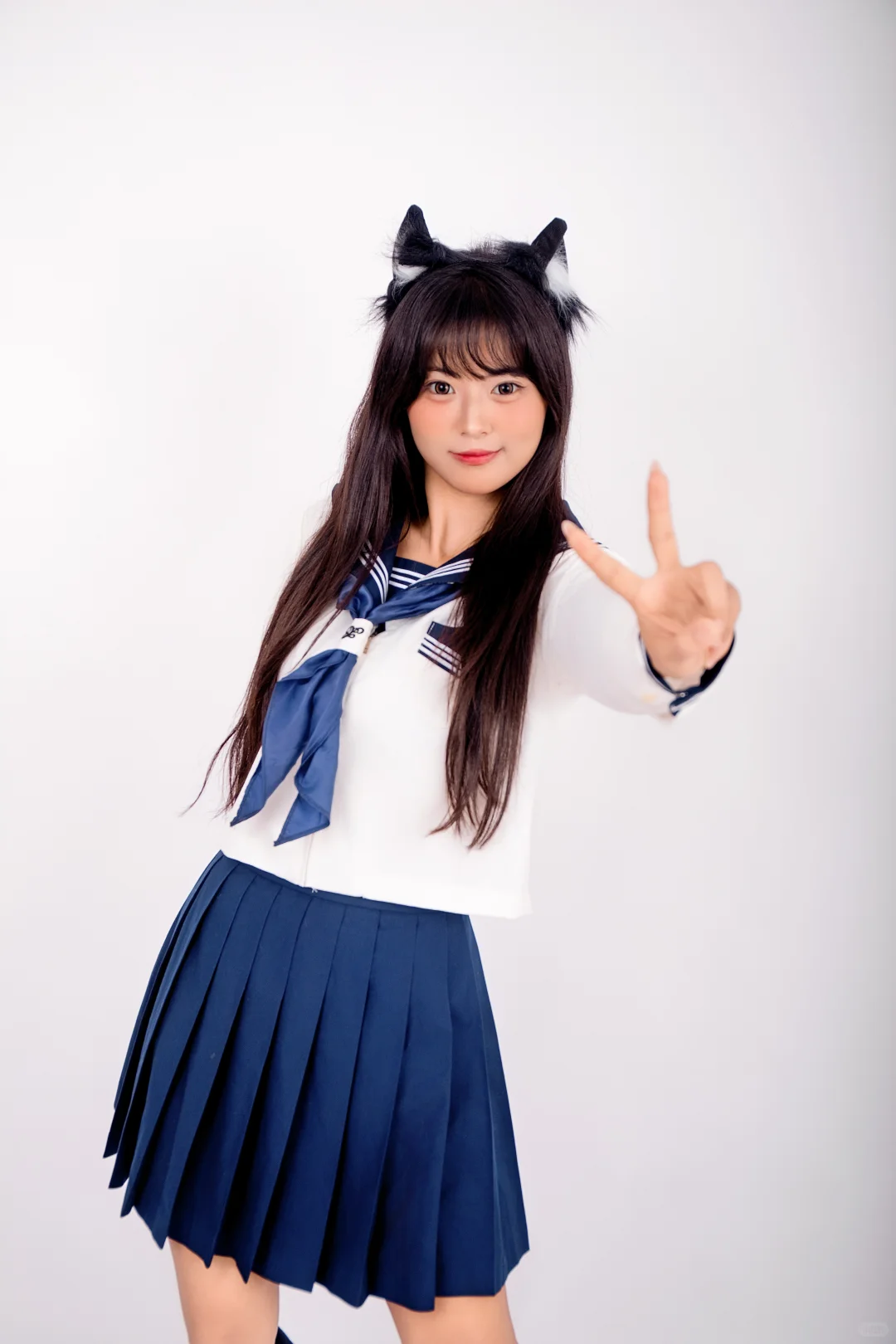 ✨超元气jk少女拍照姿势分享！