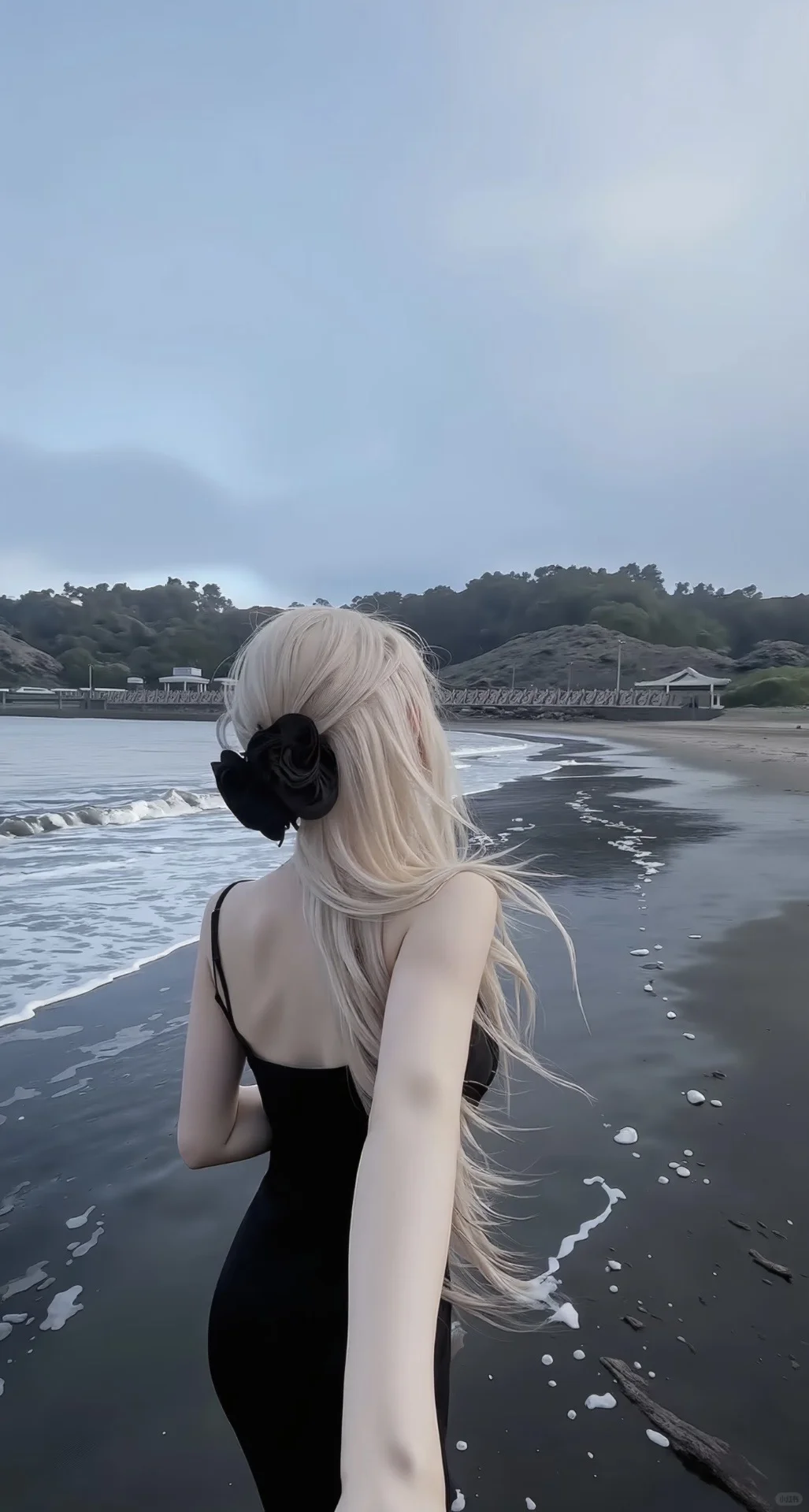 手机壁纸｜她留给你是背影🌊