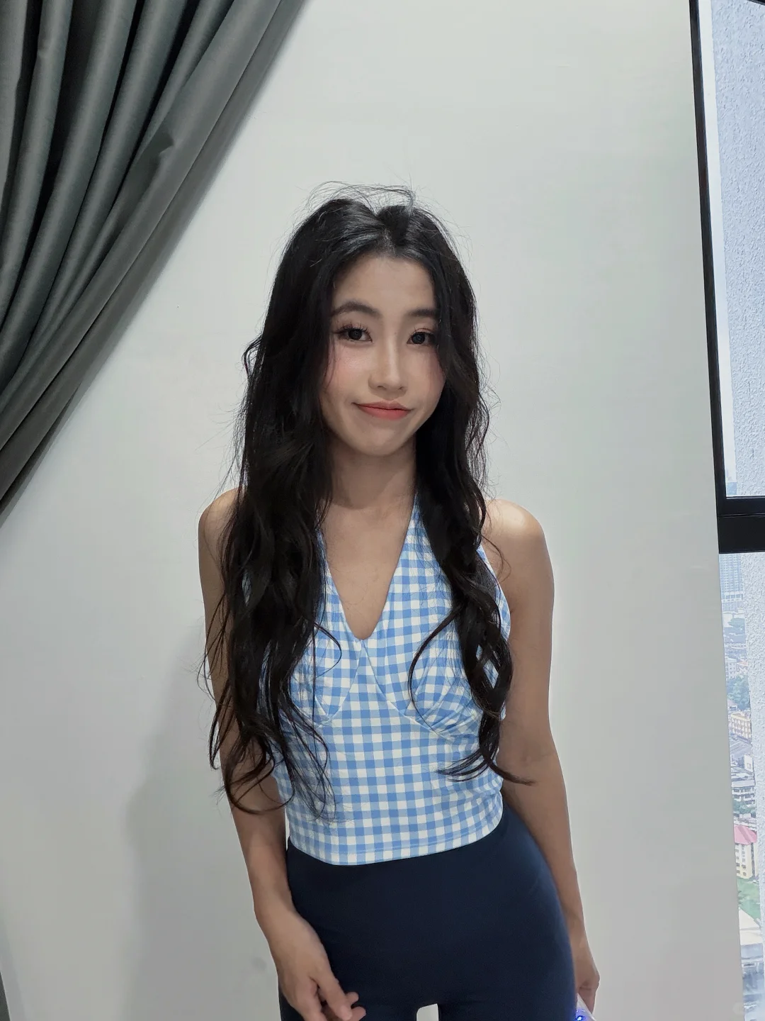 宅家和我喜欢的瑜伽服 瑜伽垫自拍📸