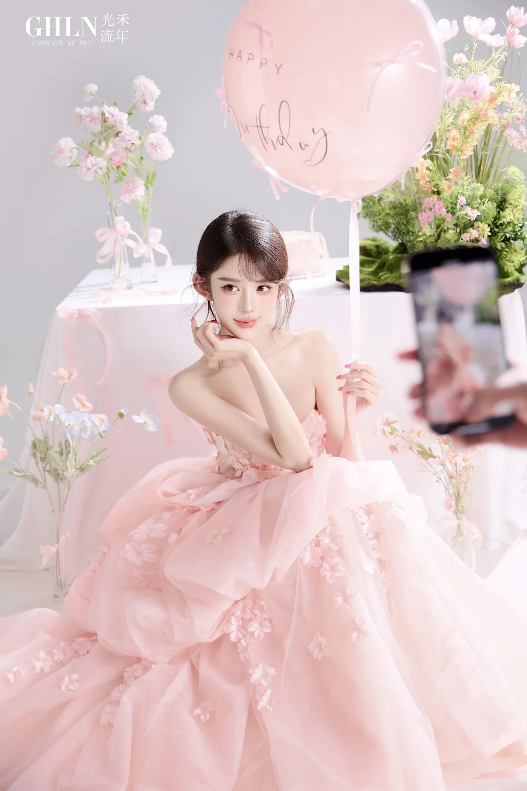 拍到了春日版金智媛🫧韩系氧气感花漾写真🌸