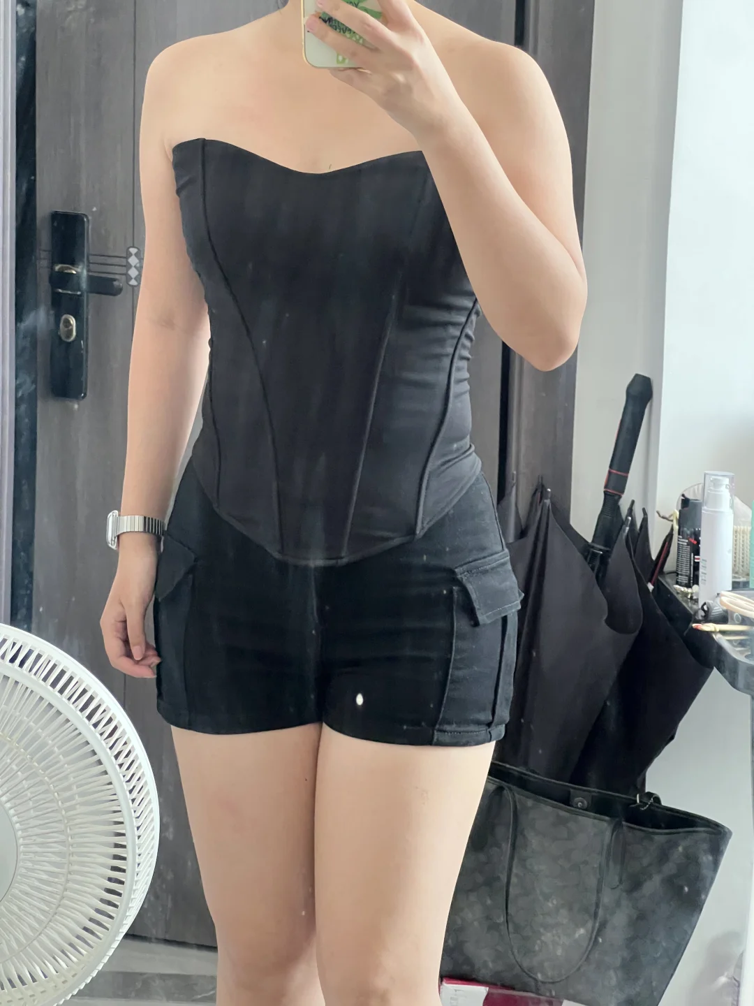 pxx鱼骨抹胸上身测评