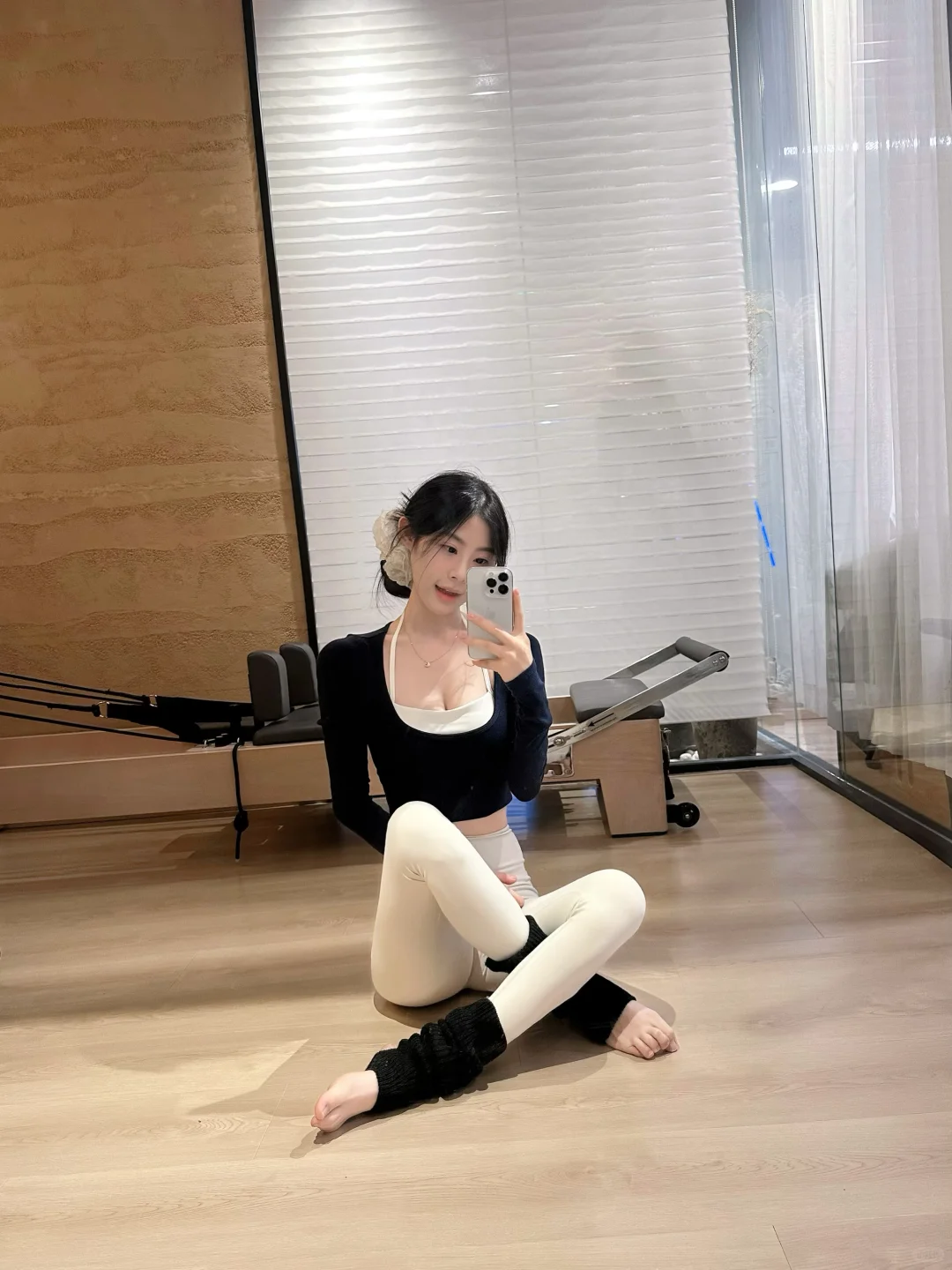 今日普拉提穿搭🧘🏻‍♀️