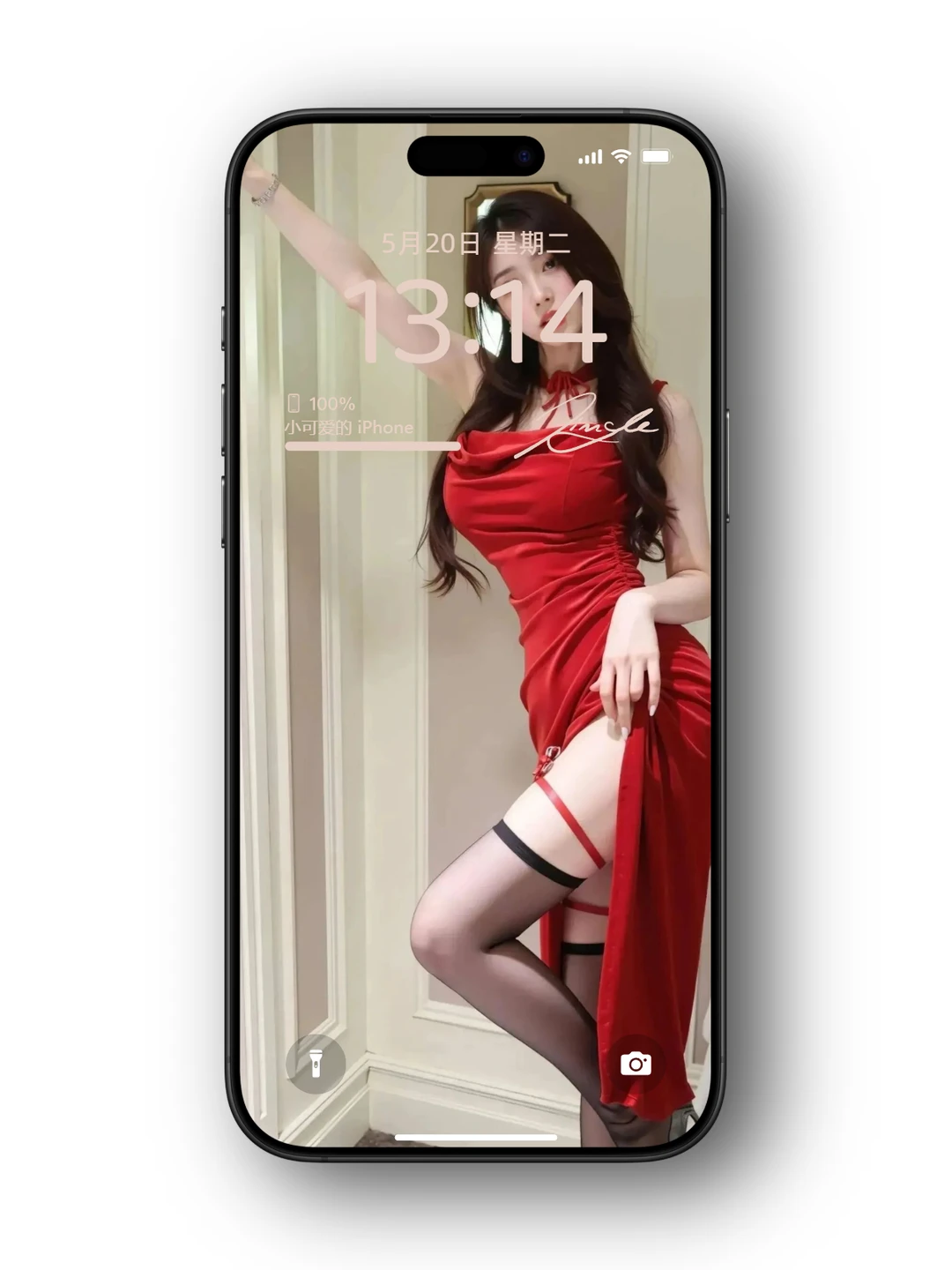 红色绝杀♥️美女壁纸