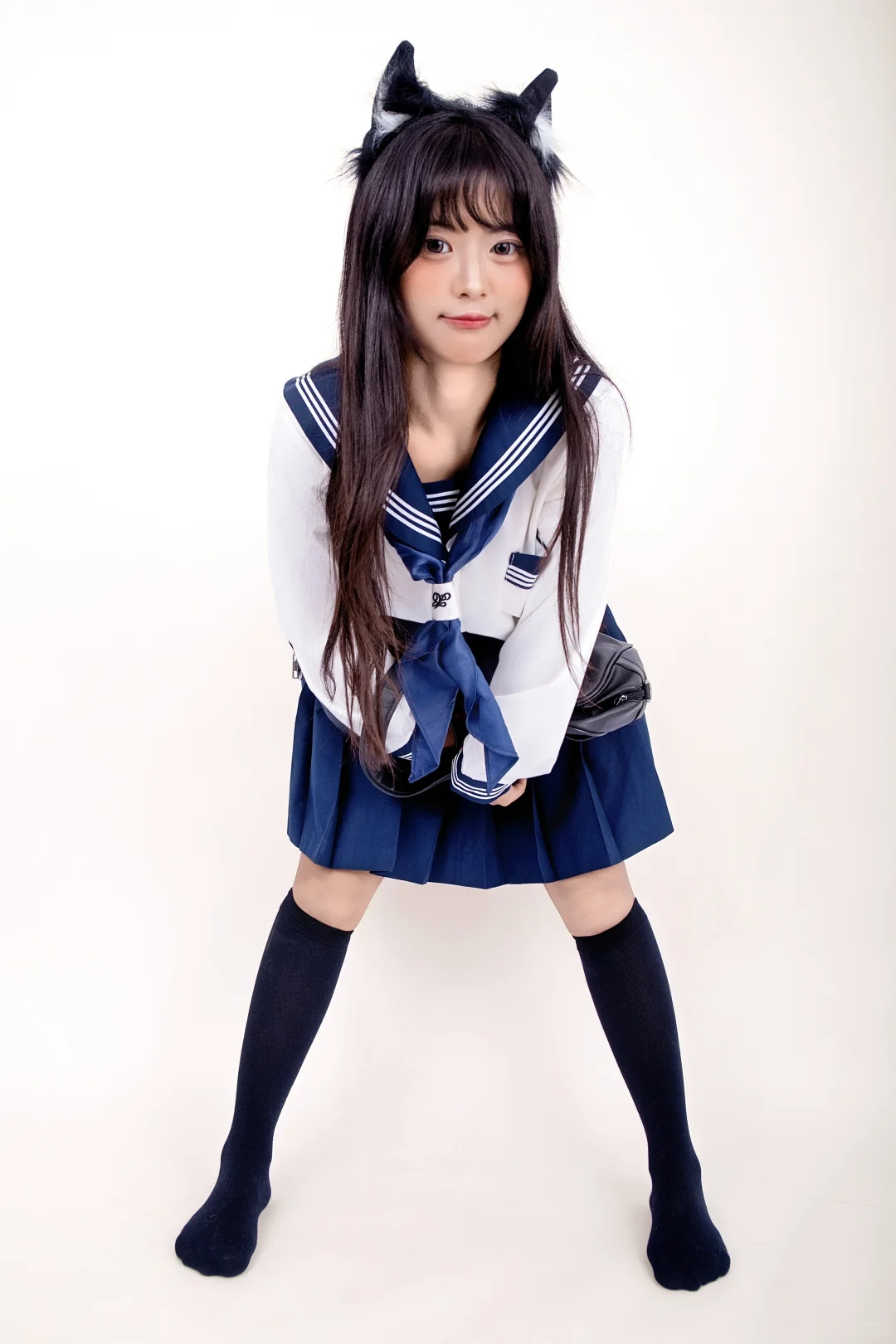 ✨超元气jk少女拍照姿势分享！