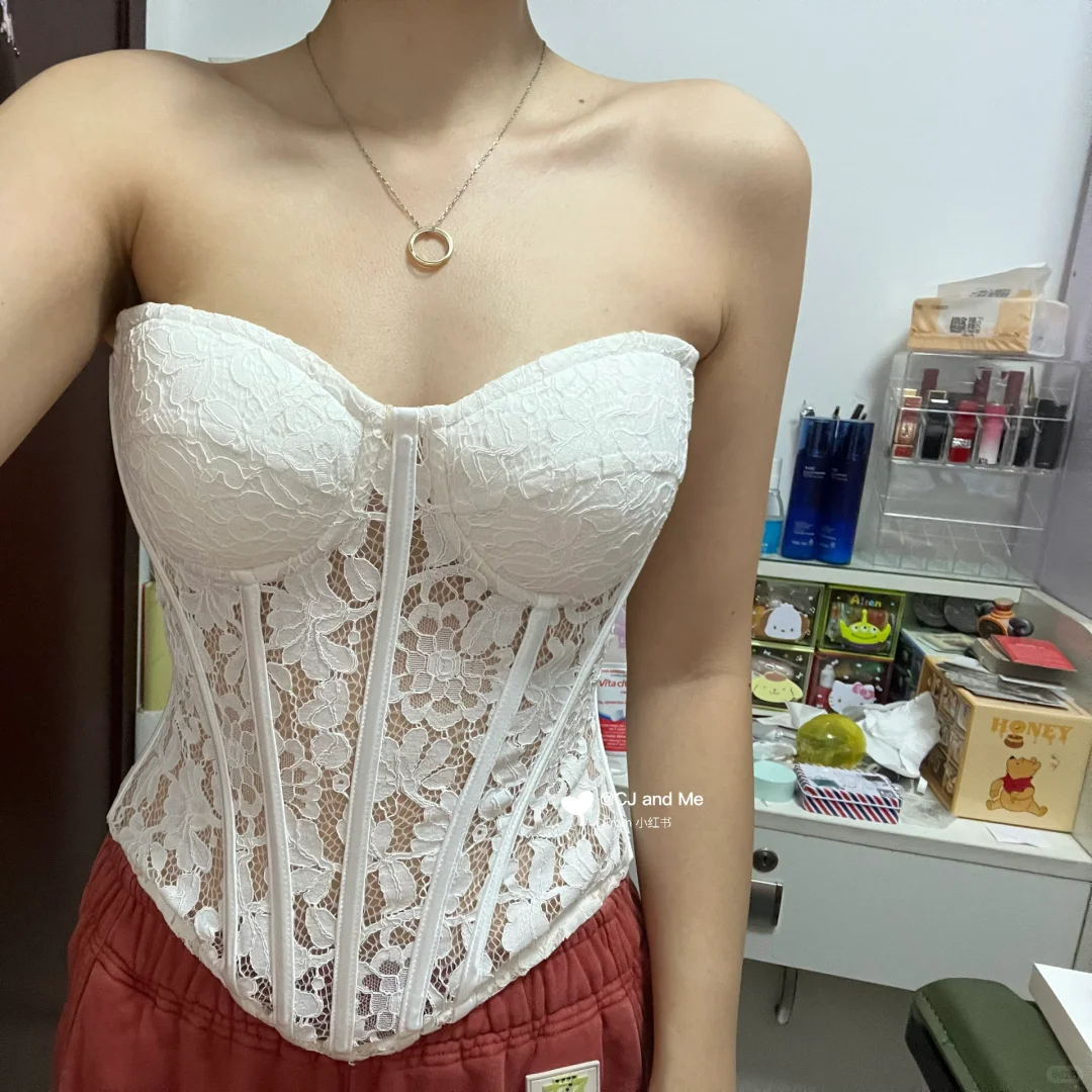 测评Lanyi——法式白蕾丝礼服上衣