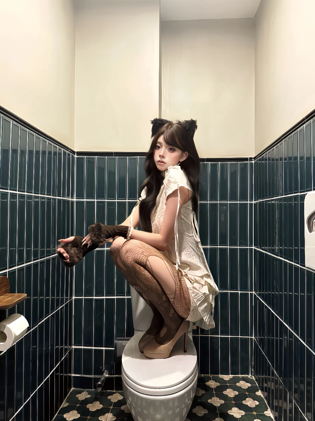 fluffy little cat🐈‍