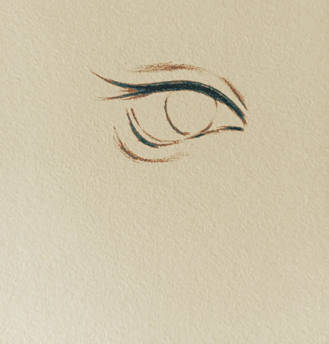 魅惑眼眼睛绘画教程