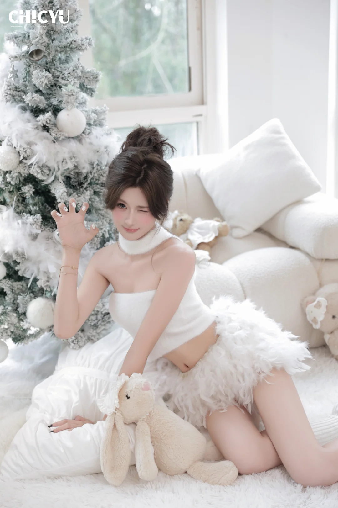 属于圣诞的“纯欲小蛋糕”🎄成都写真