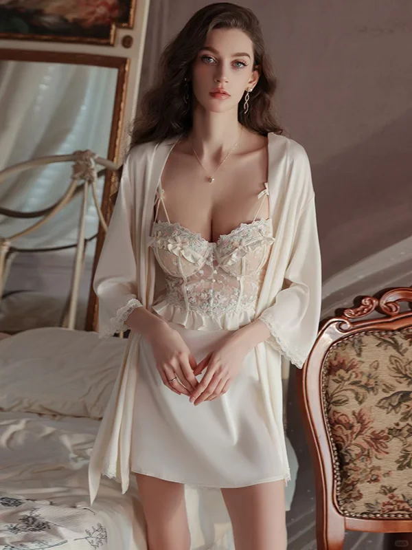 ✨超仙睡衣！聚拢效果绝了💗身材爆好！