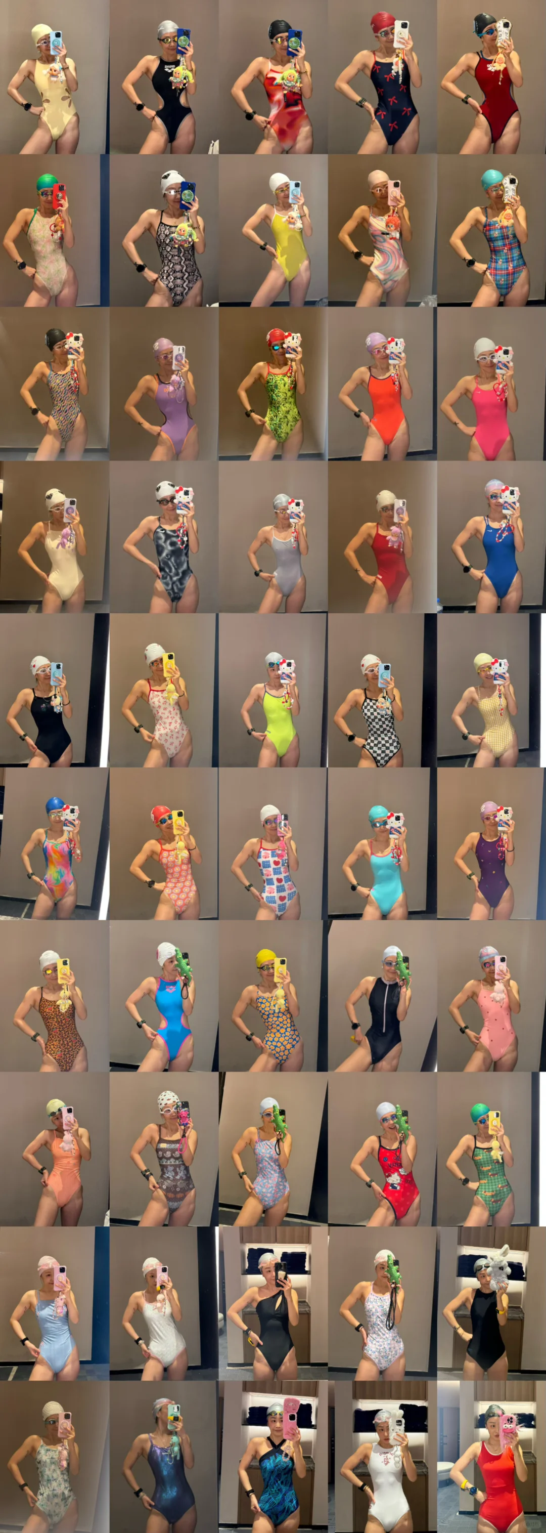 我和我的30件泳衣（持续更新中🤪