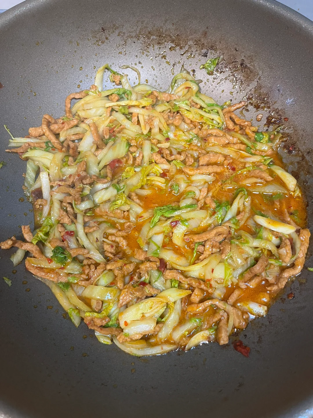 谁懂啊！！白菜简单炒一下就是超级美味～