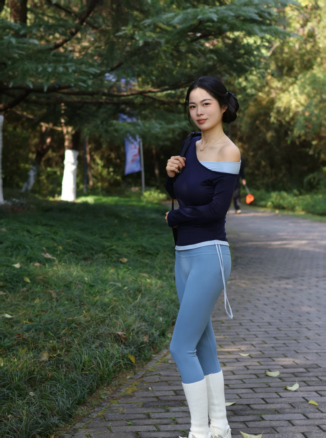 体验瑜伽服出门的一天！！