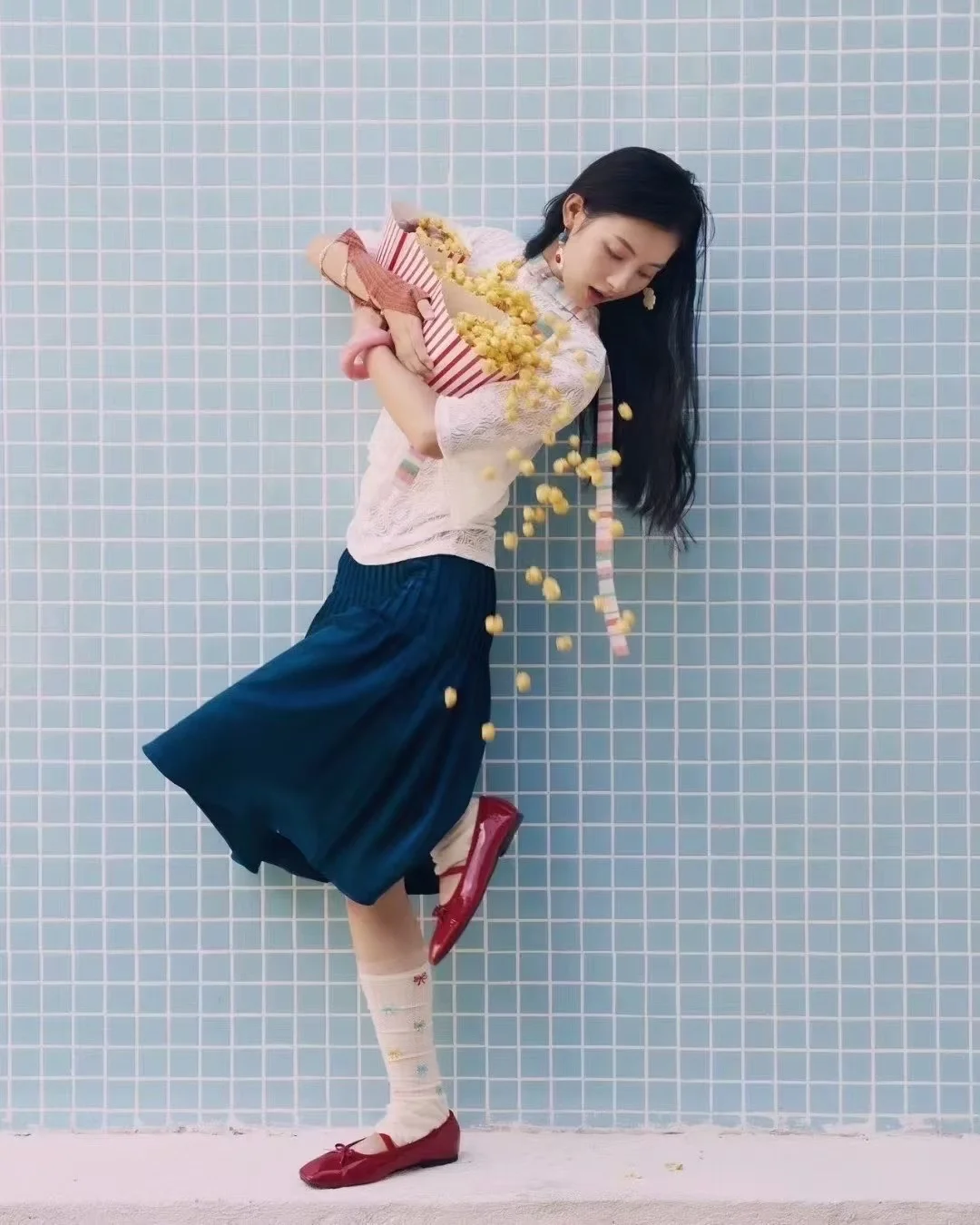 好喜欢这组复古甜美感💗