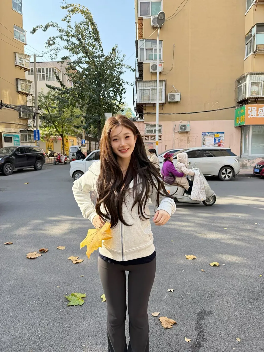 「北京秋日｜小区楼下的私房预热」📷