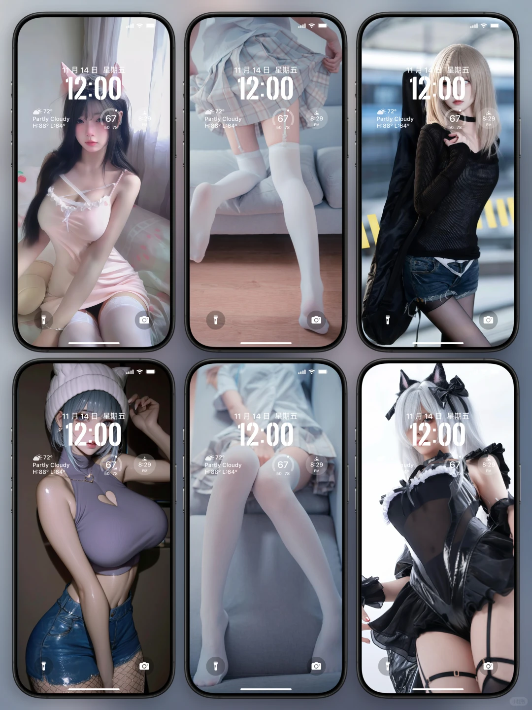 热门精选高清手机锁屏壁纸丨简介拿图