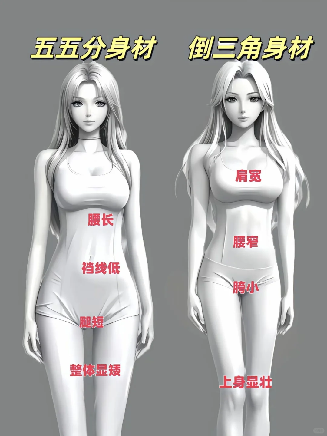 对号入座 你属于哪一种身材呢？