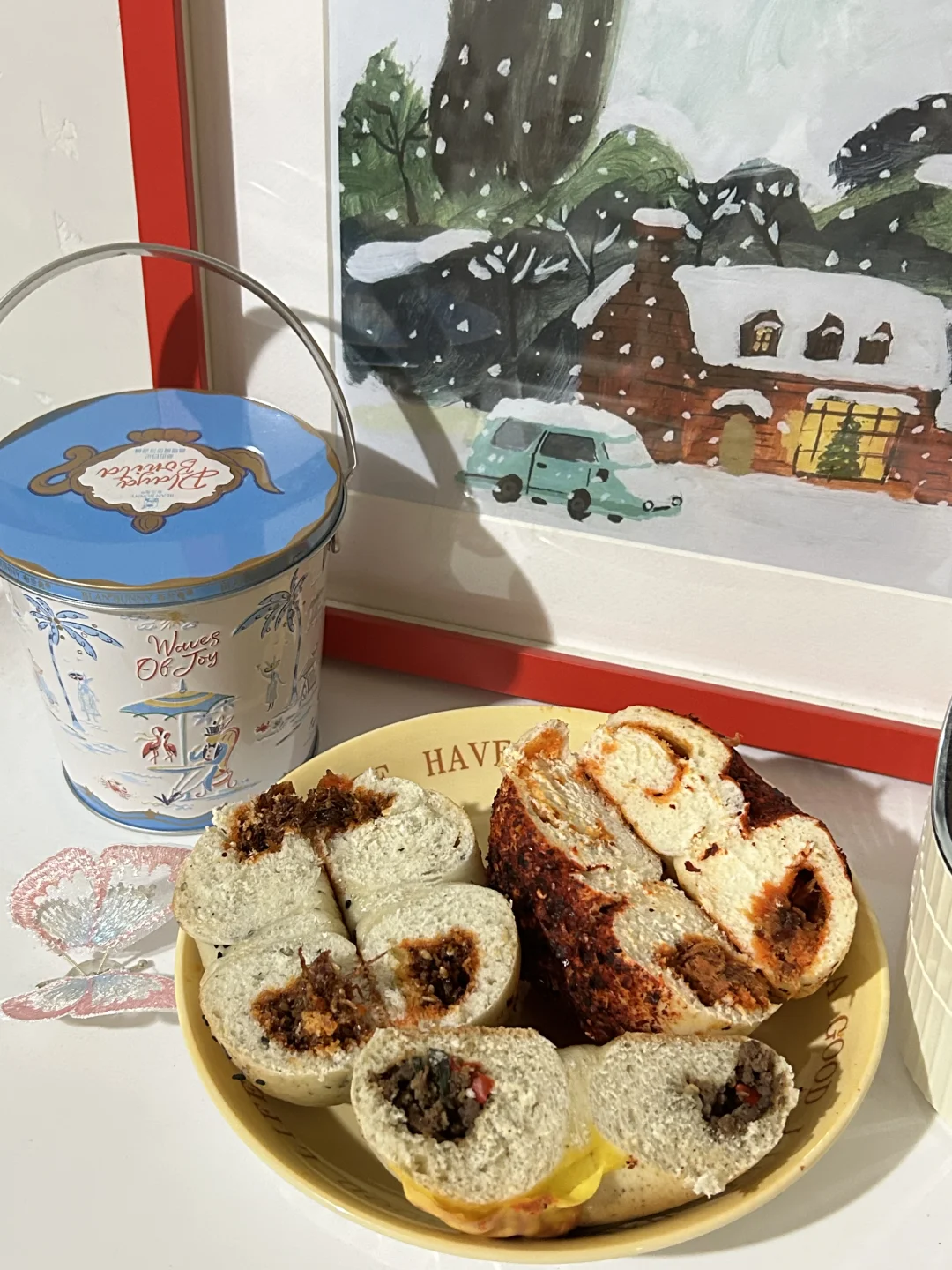 这些贝果🥯是来报恩的吧‼️太香了😭