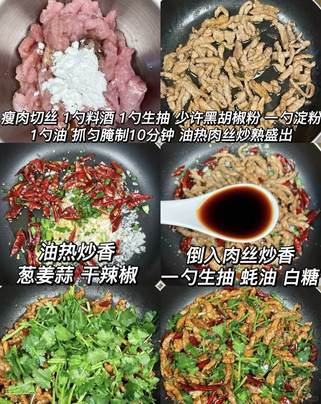 一人食-香辣肉丝