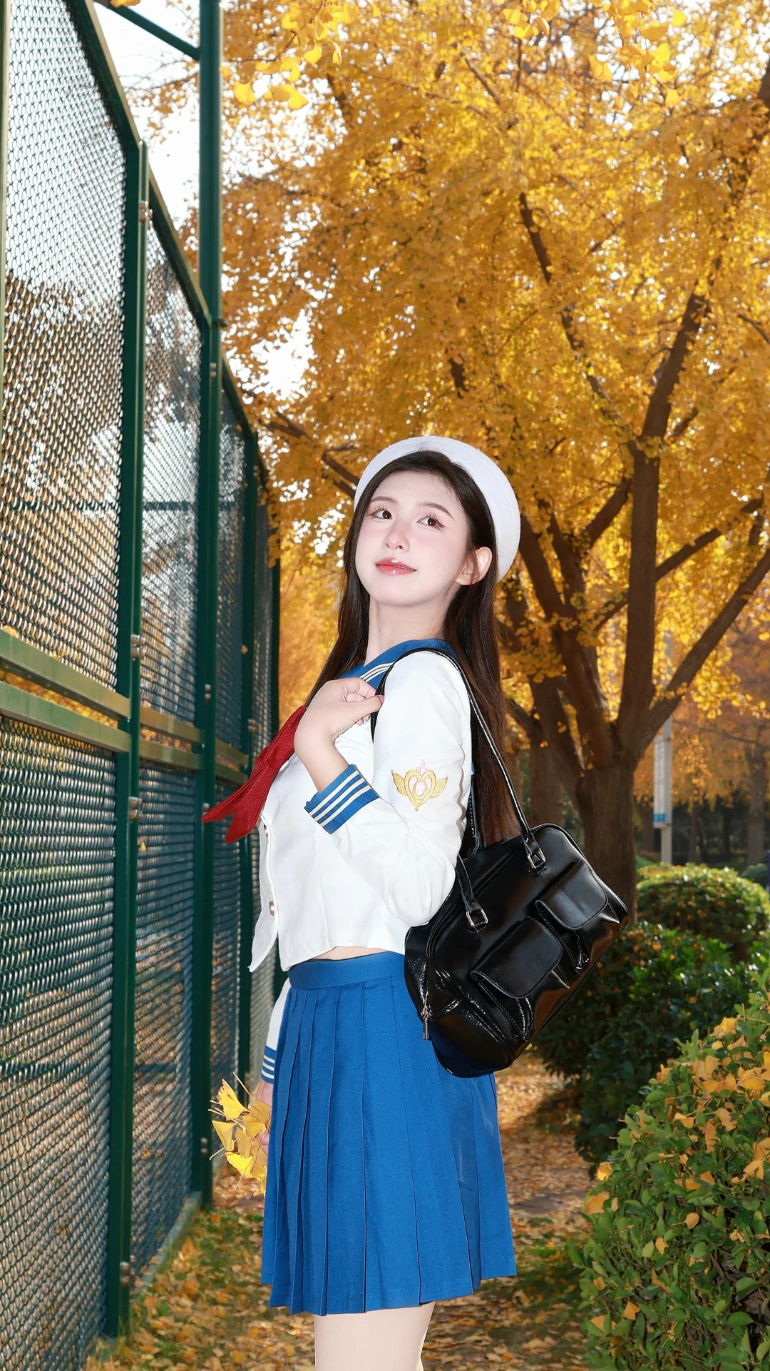 银杏跟jk更配哦~