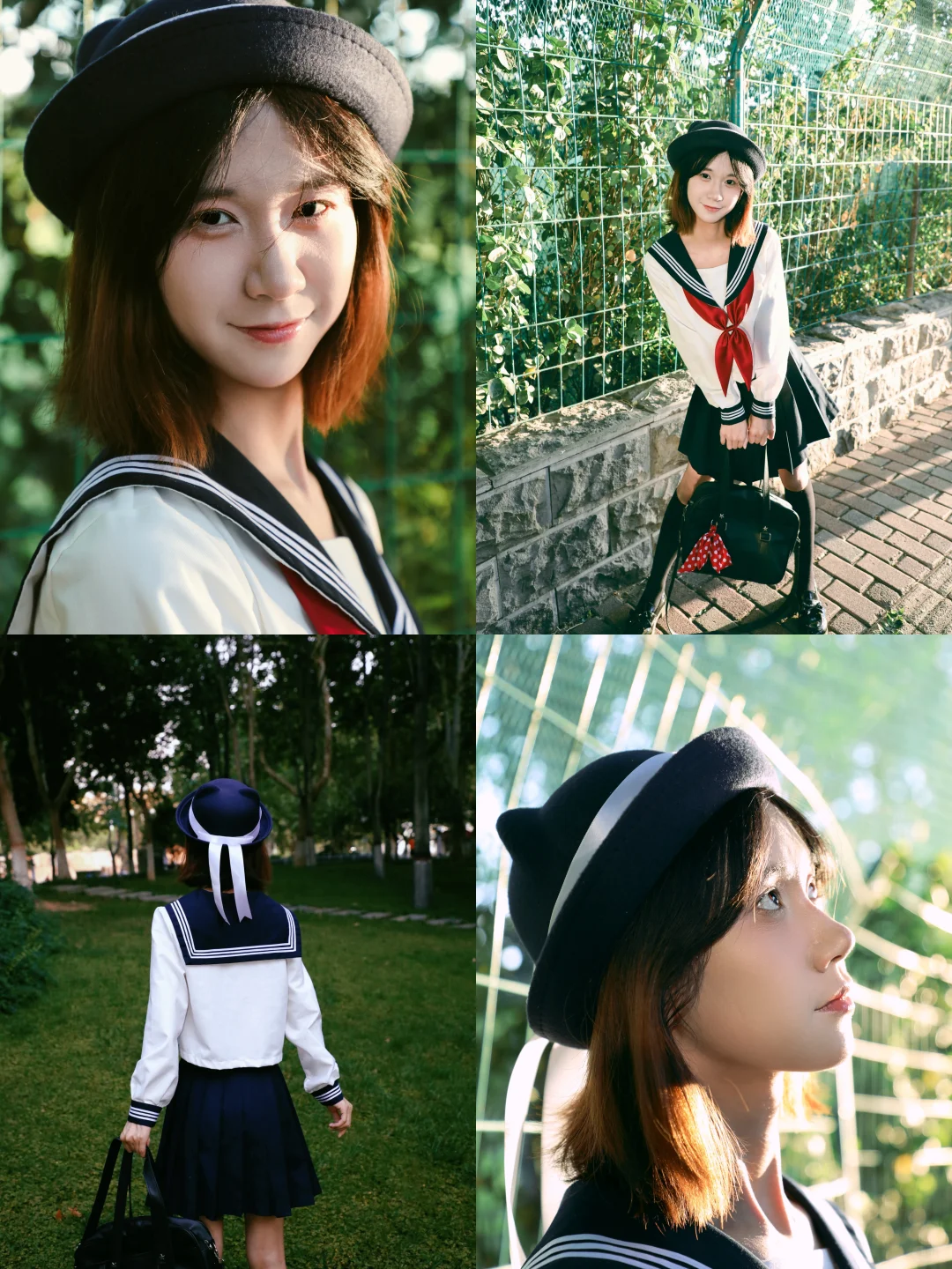 石家庄陪拍｜今天是水手服小姐！