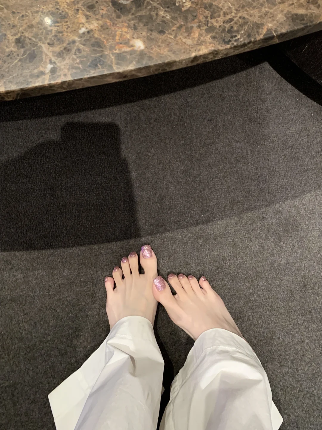 🤍粉粉嫩嫩的碎钻美甲